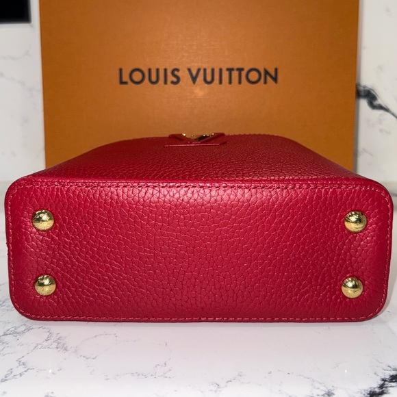 Louis Vuitton Mini Capucines Scarlet Red - Picture 11 of 16